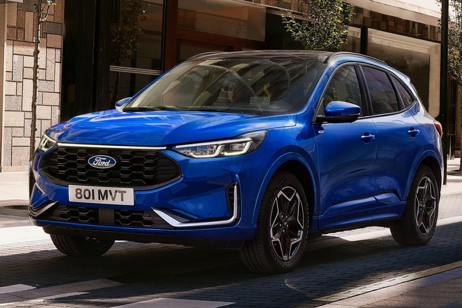 Nuova Ford Kuga: foto, dati tecnici e gamma del SUV ibrido