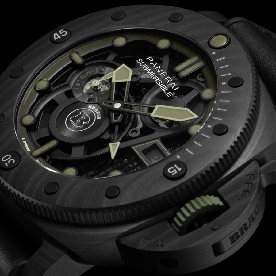 Panerai Submersible S Brabus Verde Militare Edition foto dati e